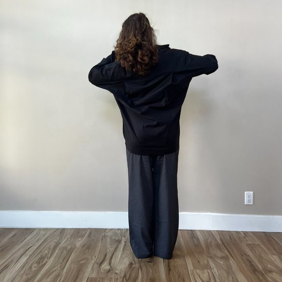 Reformation Will Oversized Shirt | Black 🎉Last One 🎀 NEW - Picture 6 of 13